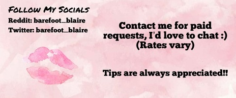 Video leaks barefoot_blaire