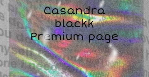 Video leaks casandrablackk