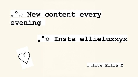 Video leaks ellieluxxyx9