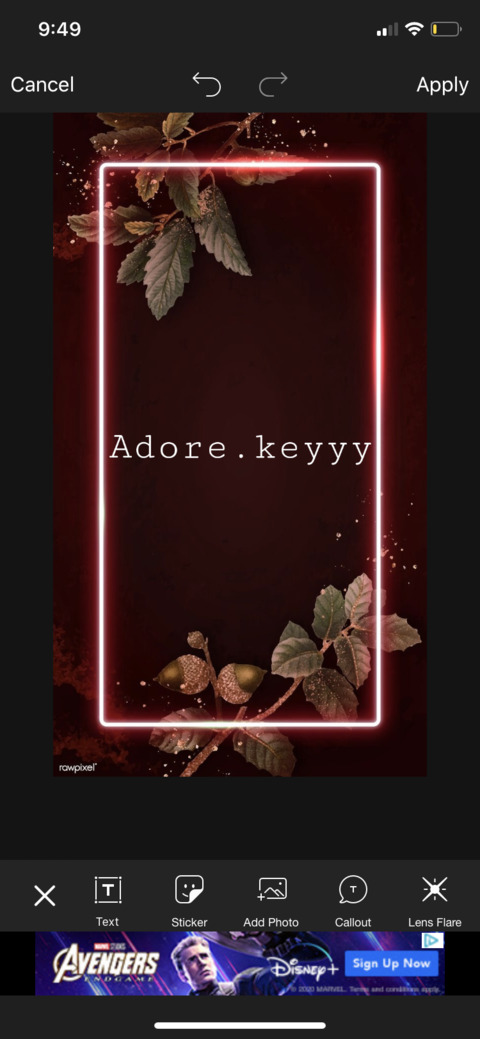 Video leaks keyline
