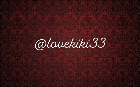 Video leaks lovekiki33