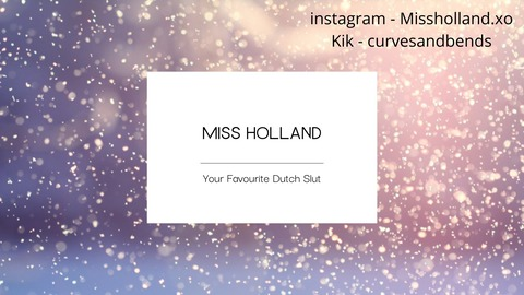 Video leaks missholland2022