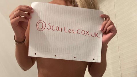 Video leaks scarletcoxuk